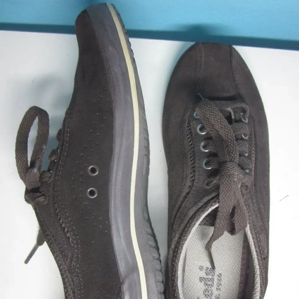 Brown Suede Keds Womens Size 7.5 / EU 38 Lace Up Sneakers Flats Casual Shoes